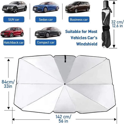 Car Windshield Umbrella [ADS BY J&A ENTERPRISES FOR KSA DROP ]