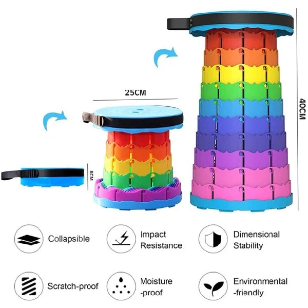 Portable Telescopic Stool  [ ADS BY J&A ENTERPRISES  FOR KSA DROP ]