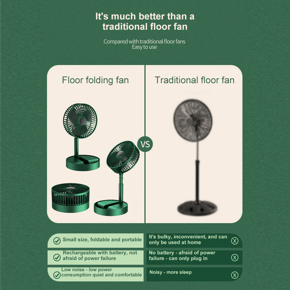 Portable Electric Mini Fan [ ADS BY J & A ENTERPRISES FOR KSA DROP ]