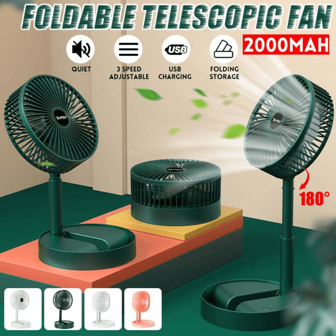 Portable Electric Mini Fan [ ADS BY J & A ENTERPRISES FOR KSA DROP ]