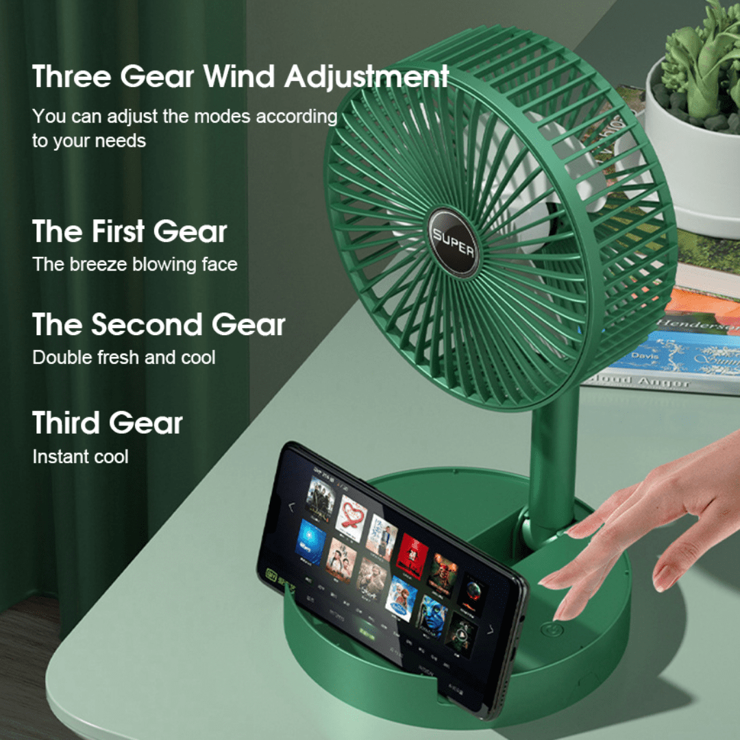 Portable Electric Mini Fan [ ADS BY J & A ENTERPRISES FOR KSA DROP ]