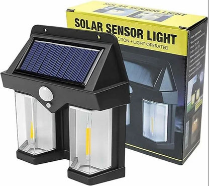 DUAL SOLAR LED MOTION SENSOR LIGHT [  ADS BY J&A ENTERPRISES FOR KSA DROP )